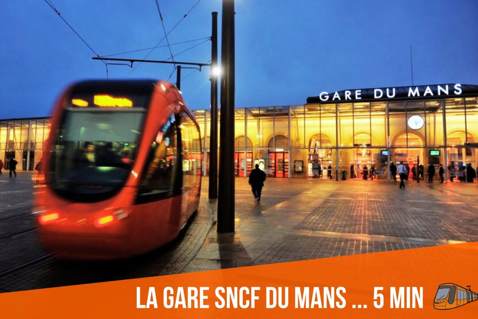 Le Mans City Sweet & Home - Climatise - Netflix - Wifi Fibre - Parking - Proche Circuit Des 24H & Centre-Ville - Accordhebergementconciergerie Zewnętrze zdjęcie